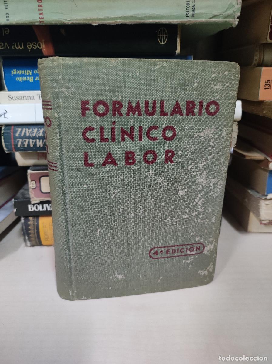 Libros: J. ROF FORMULARIO CLINICO LABOR - Foto 1
