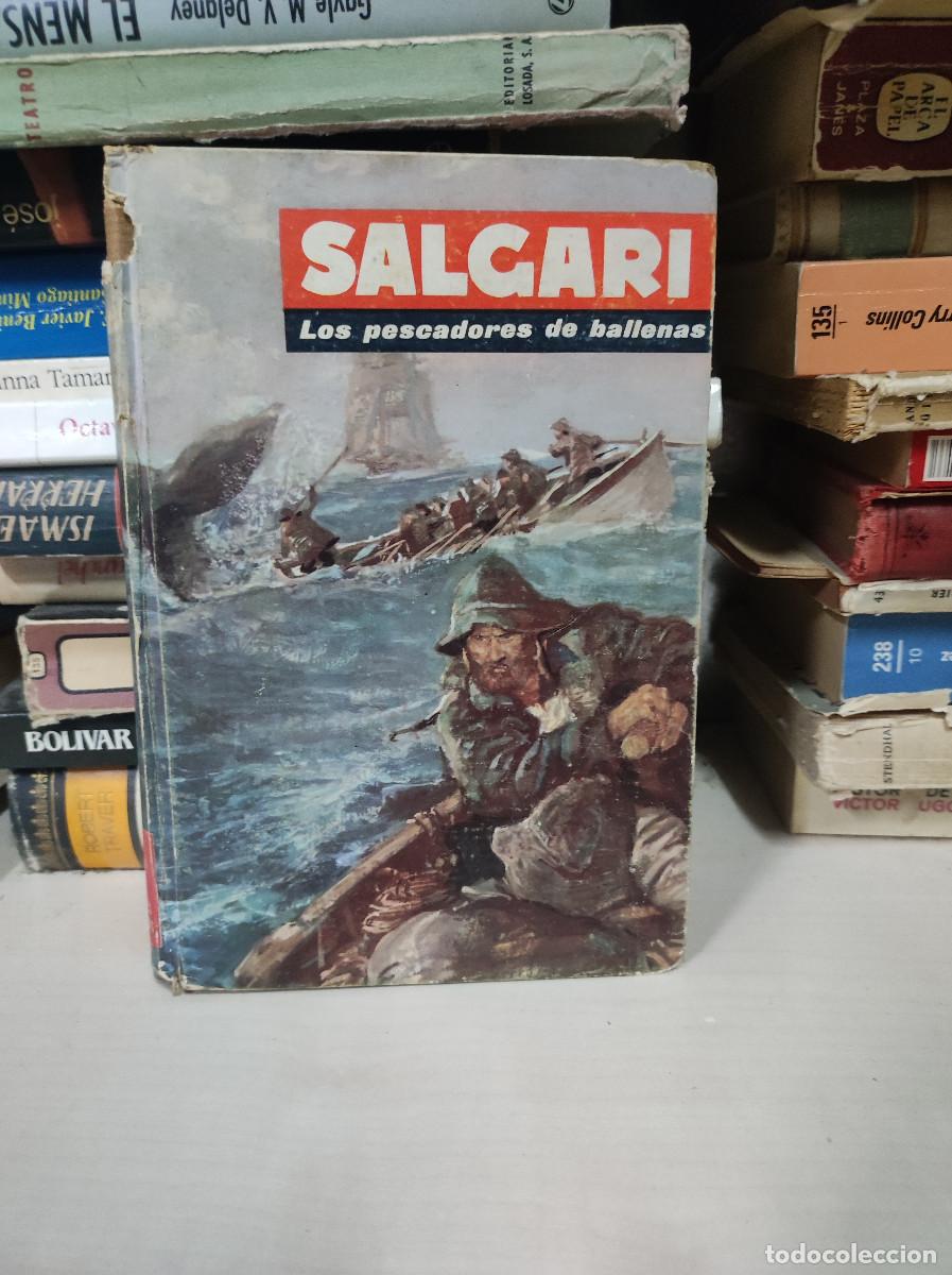 Libros: LOS PESCADORES DE BALLENAS SALGARI - Foto 1