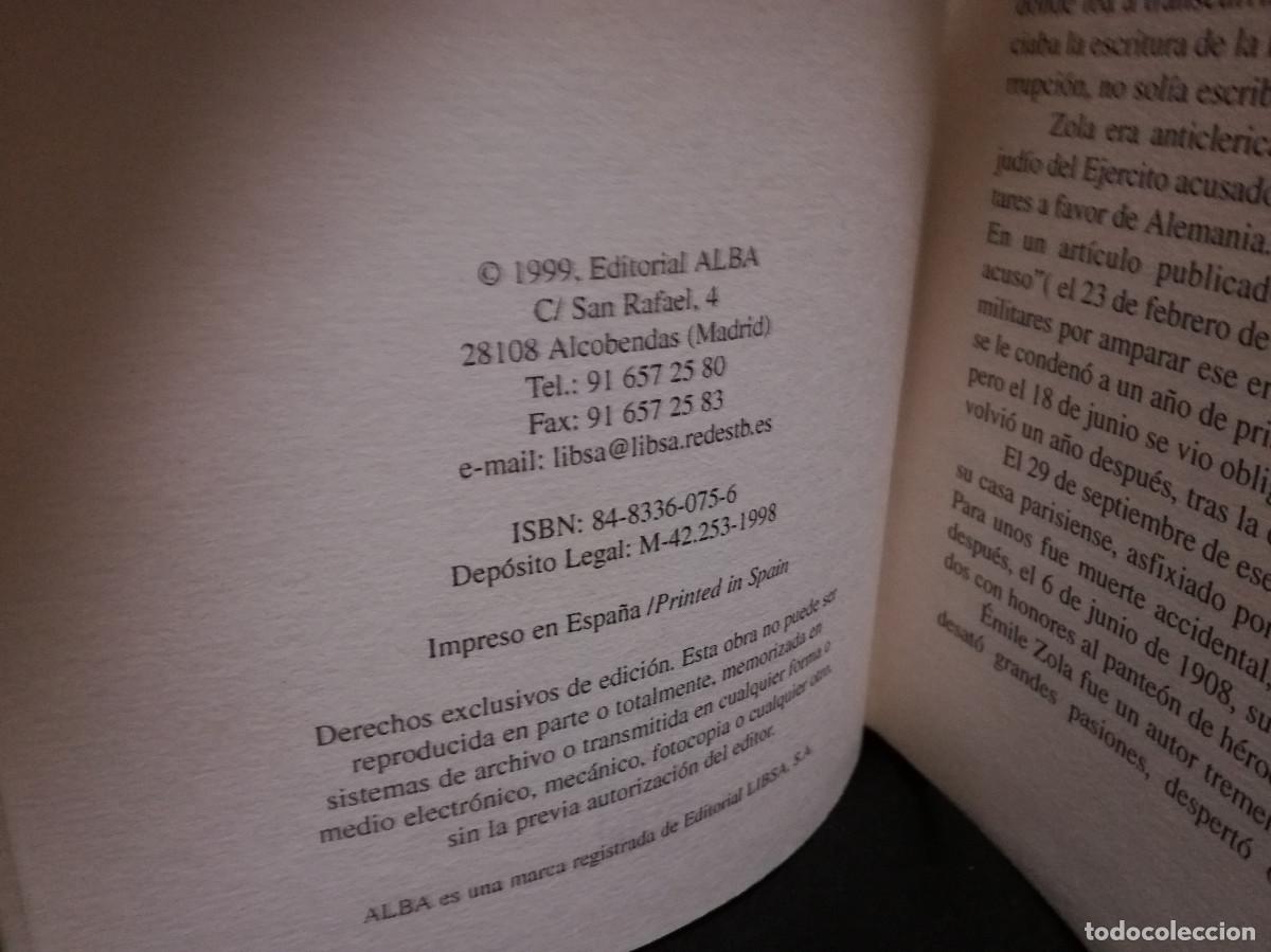 Libros: LIBRO - NAN&Aacute; - &Eacute;MILE ZOLA - ALBA - Foto 2