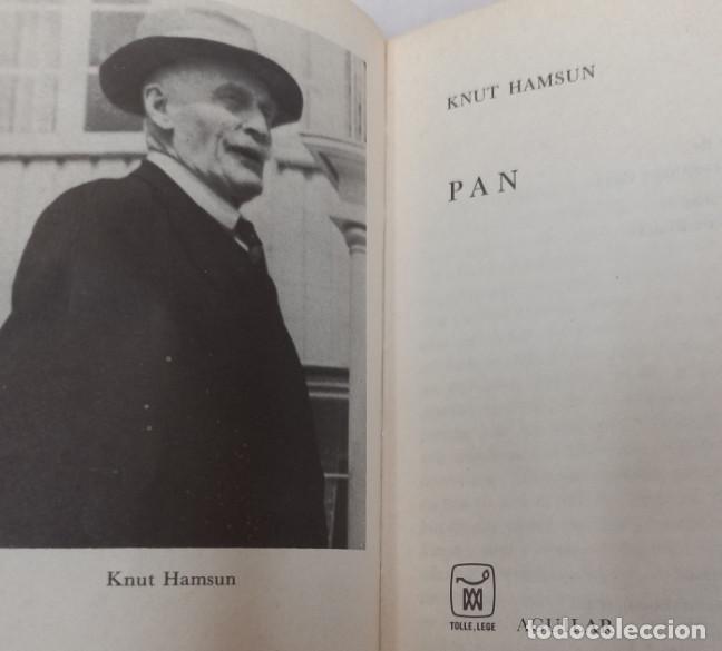 Libros: PAN, KNUT HAMSUN, AGUILAR CRISOL 1972 - Foto 3