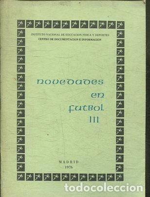 Libros: NOVEDADES EN FUTBOL III. - VV.AA. - Foto 1