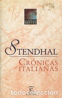 Libros: CRONICAS ITALIANAS. - STENDHAL - Foto 1