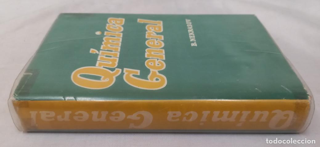 Libros: QUIMICA GENERAL, B. NEKRASOV, MOSCU, LIBRO ANTIGUO - Foto 2