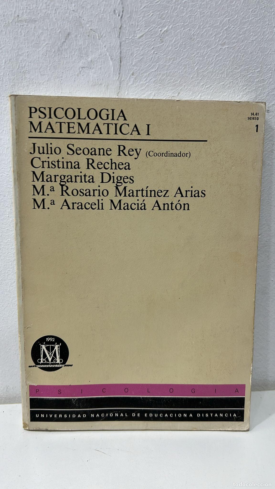 Libros: PSICOLOGIA MATEMATICA I Tomo 1 - VV.AA. - Foto 1