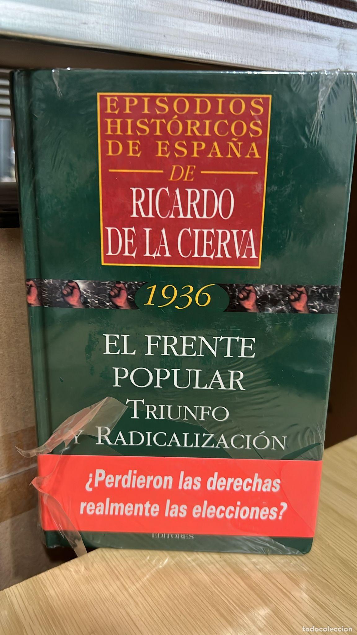 Libros: El Frente Popular - Ricardo de la Cierva - Foto 1