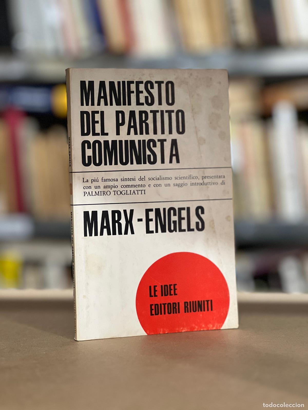 Libros: Manifiesto el partido comunista - Marx - Engels - Foto 1