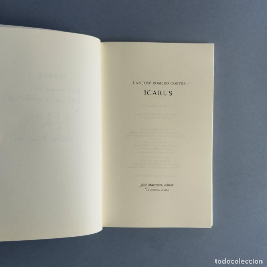 Libros: Icarus. - Romero Cort&eacute;s, Juan Jos&eacute;. - Foto 3
