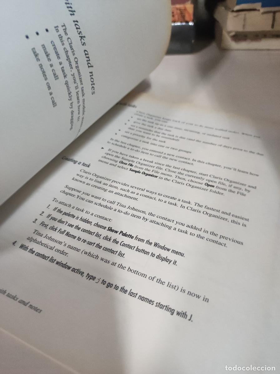 Libros: Claris Organizer Users Guide for Macintosh - Foto 5