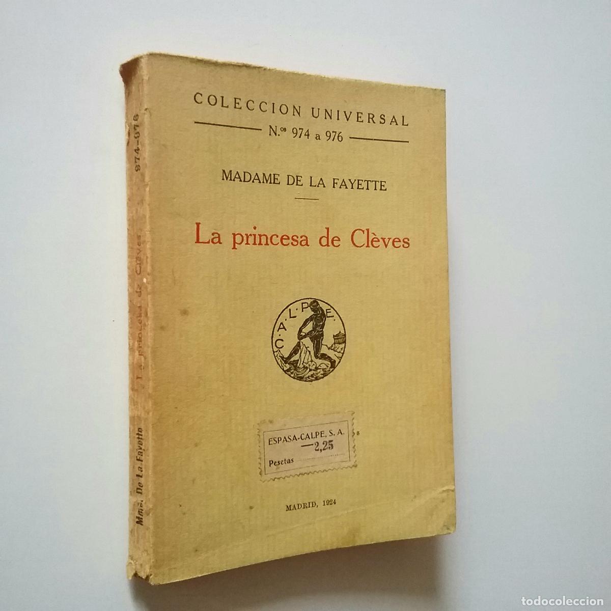 Libros: Madame de La Fayette - La princesa de Cl&egrave;ves - Foto 1