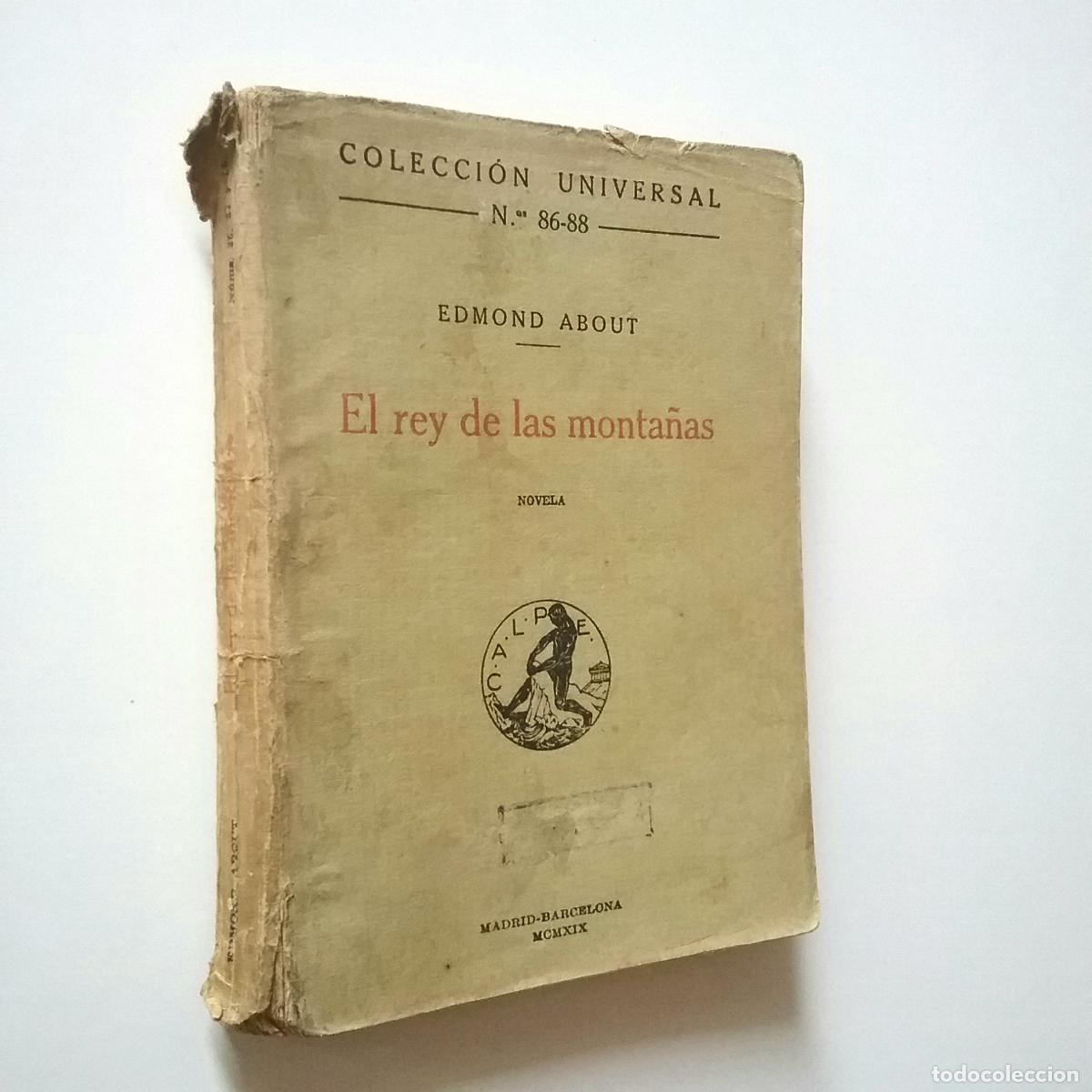 Libros: Edmundo About. - El rey de las monta&ntilde;as - Foto 1