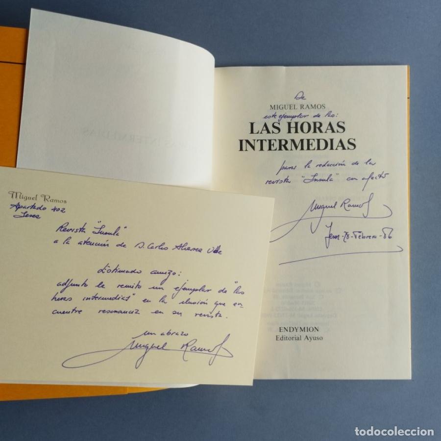 Libros: Las Horas Intermedias. - Ramos, Miguel. - Foto 1