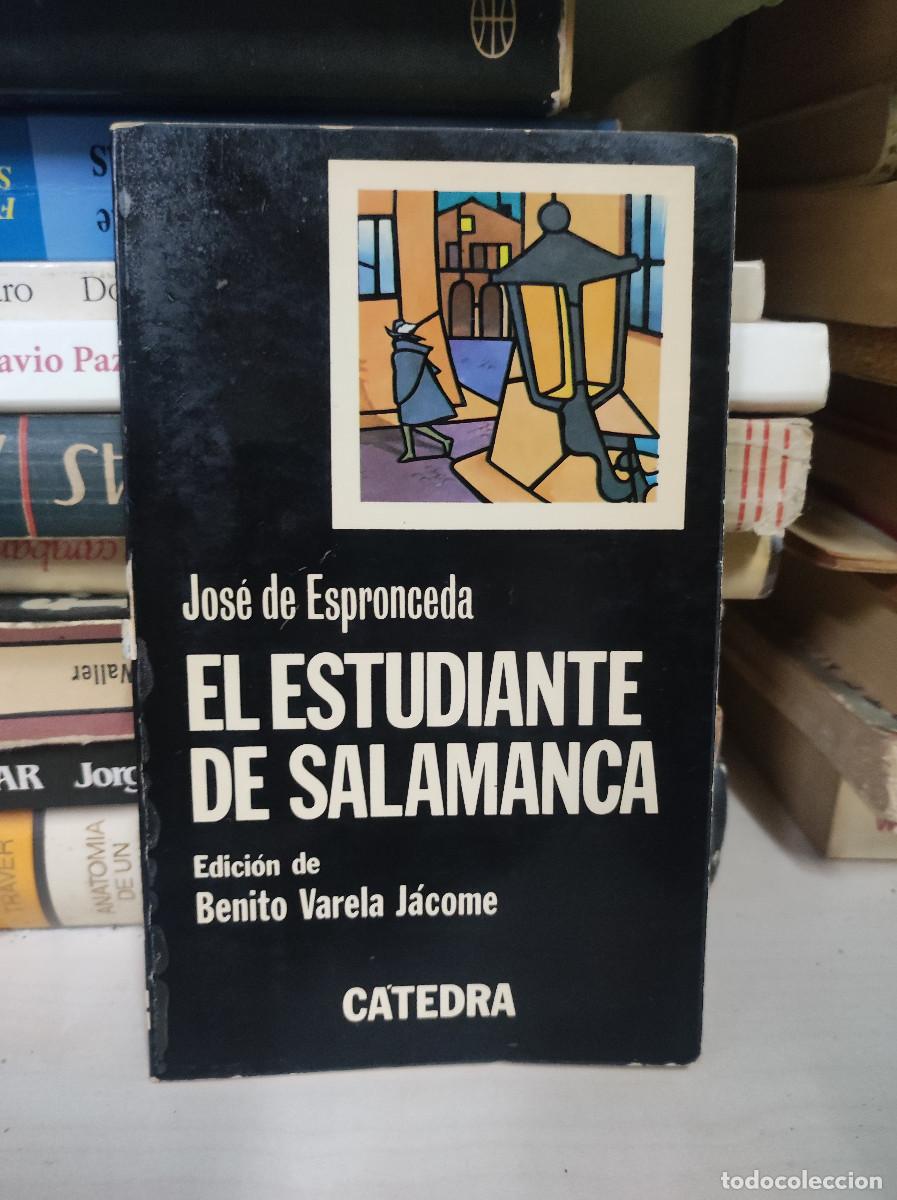 Libros: EL ESTUDIANTE DE SALAMANCA JOSE DE ESPRONCEDA - Foto 1
