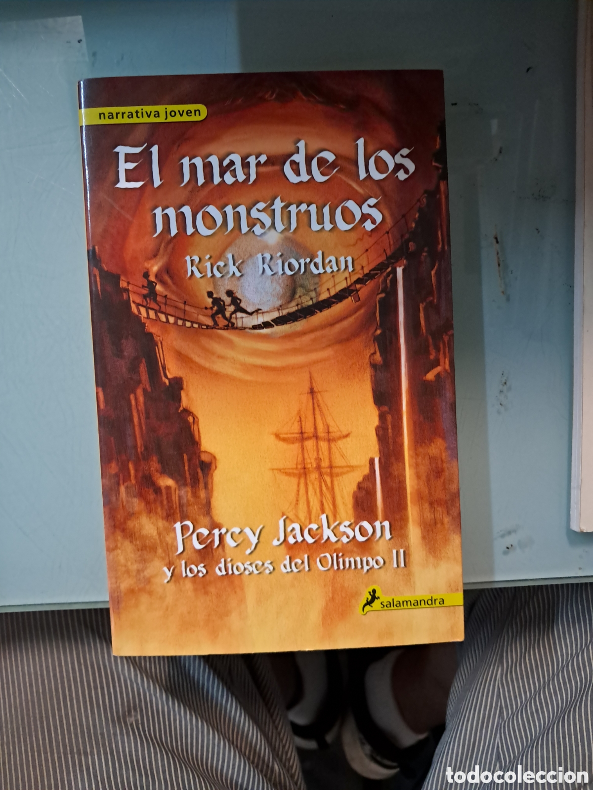 Libros: Rick Riordan, El.mar de los.monstruos, Salamandra - Foto 1