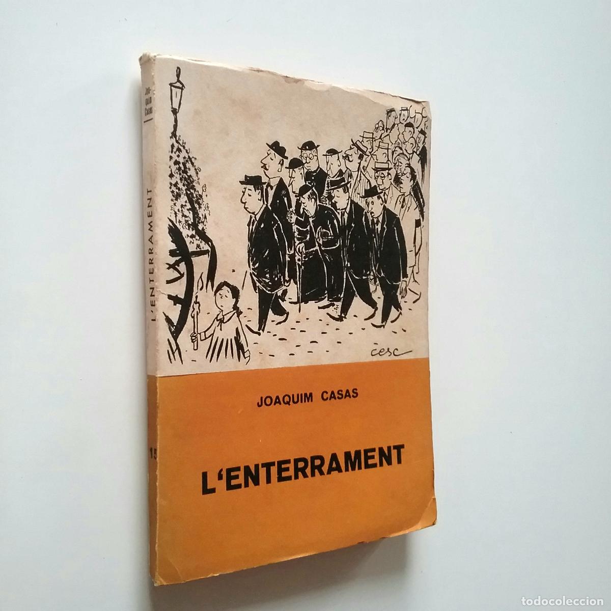 Libros: Joaquim Casas - LEnterrament - Foto 1