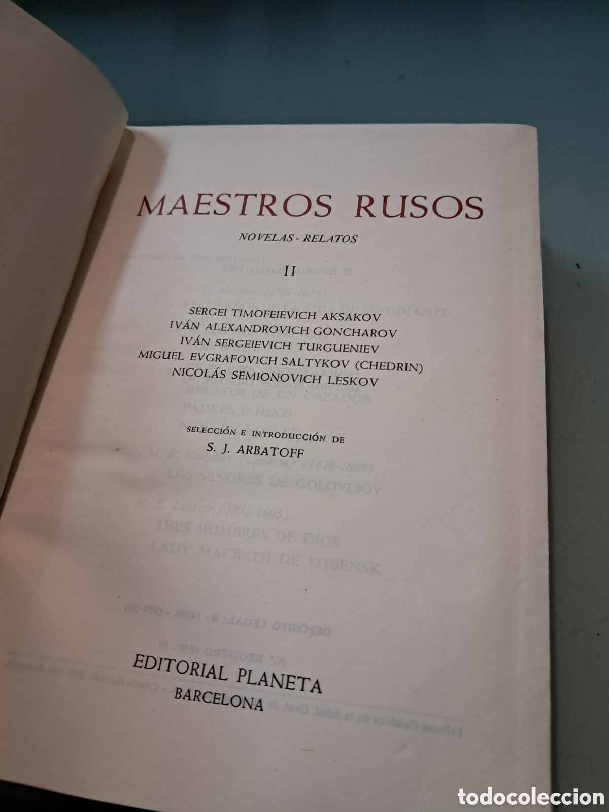 Libros: Maestros rusos, tom&oacute; II, Planeta - Foto 2