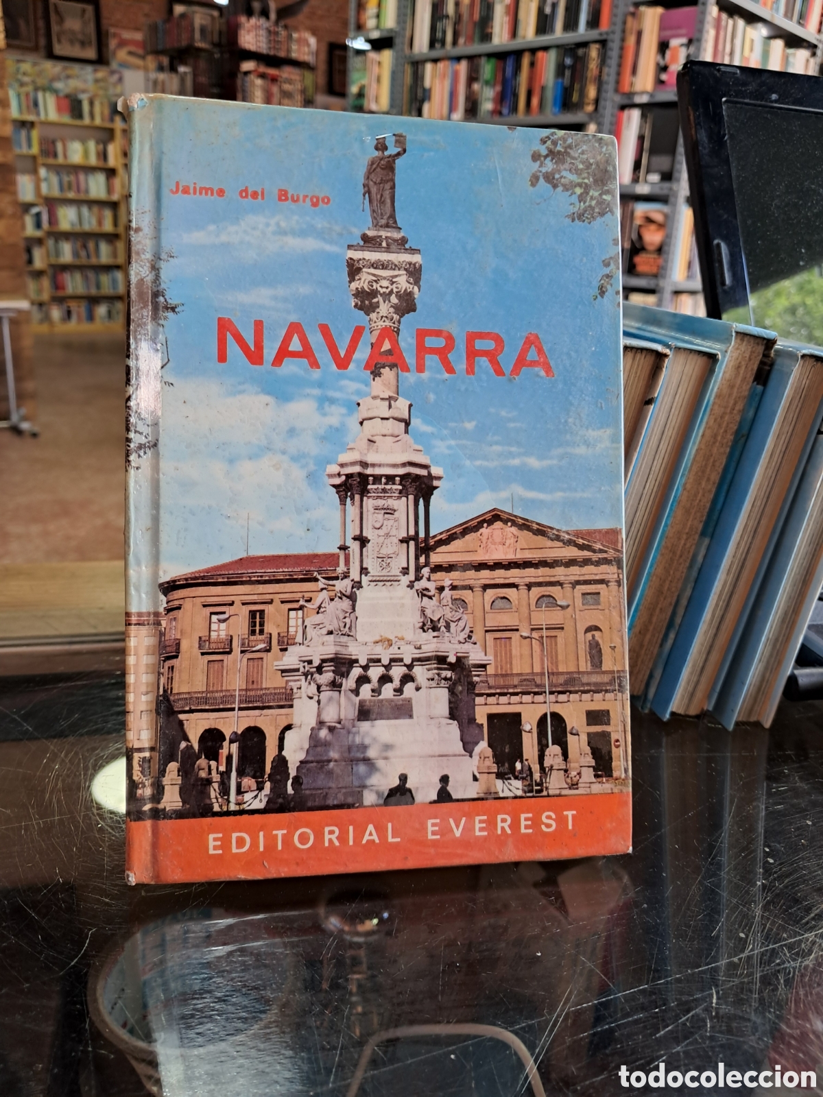 Libros: Gu&iacute;as Everest, Navarra, Jaime del Burgo - Foto 1
