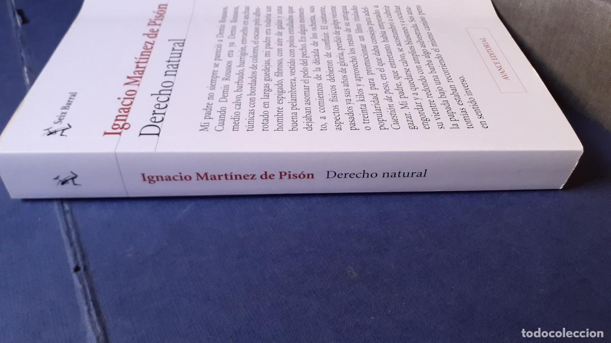 Libros: Derecho Natural (Ignacio Martinez de Pison) (Edicion no venal) - Foto 6
