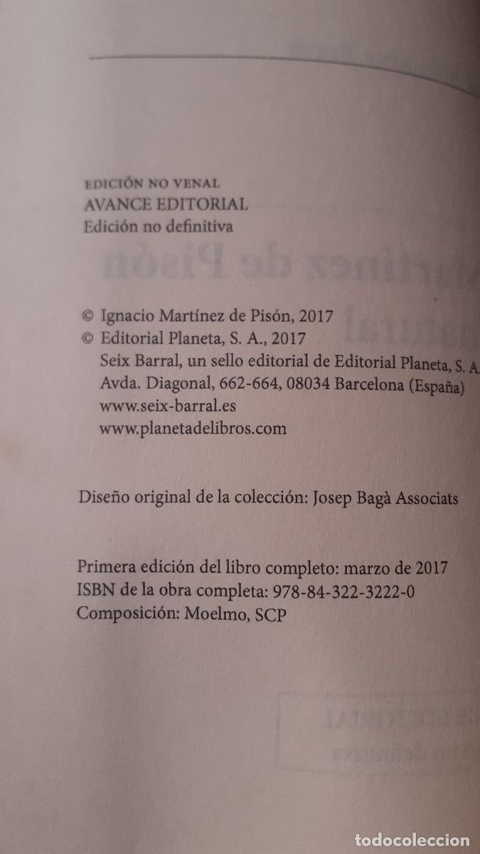 Libros: Derecho Natural (Ignacio Martinez de Pison) (Edicion no venal) - Foto 8