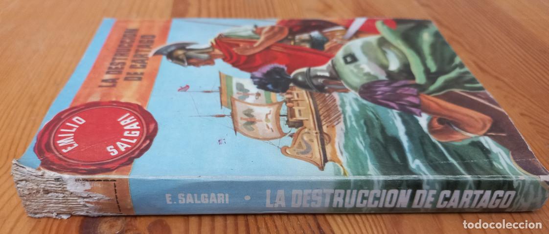 Libros: LA DESTRUCCION DE CARTAGO, EMILIO SALGARI, EDICIONES TORAY, LIBRO - Foto 2