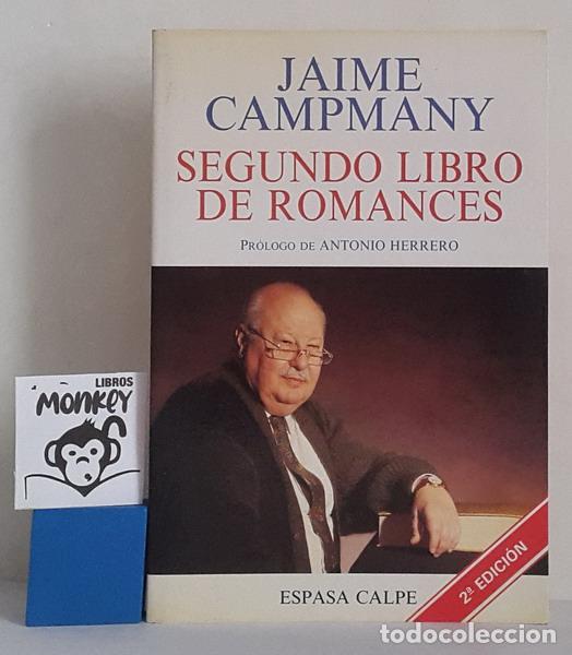Libros: Segundo libro de los romances - Jaime Campmany - Foto 1