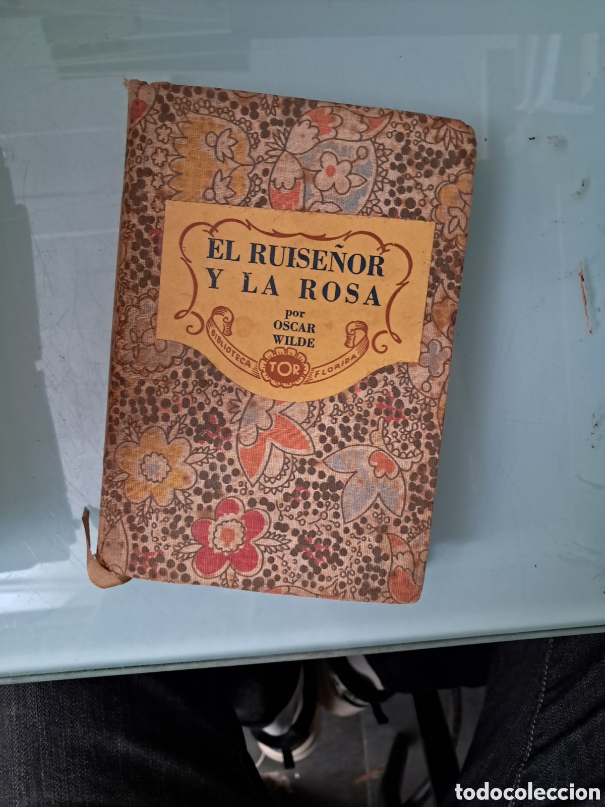 Libros: Oscar Wilde, El ruise&ntilde;or y la rosa, Editorial Tor - Foto 1