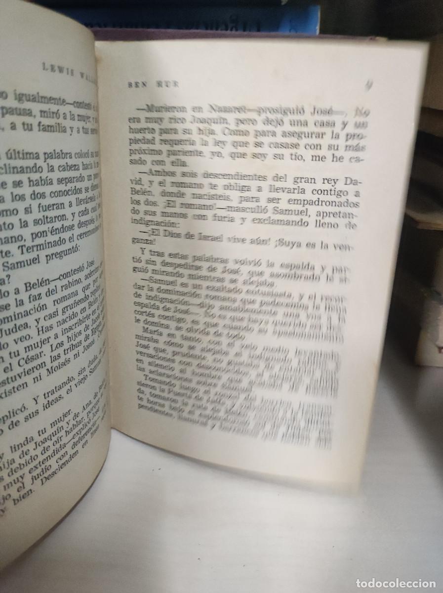 Libros: BEN HUR LEWIS WALLACE 1957 - Foto 4