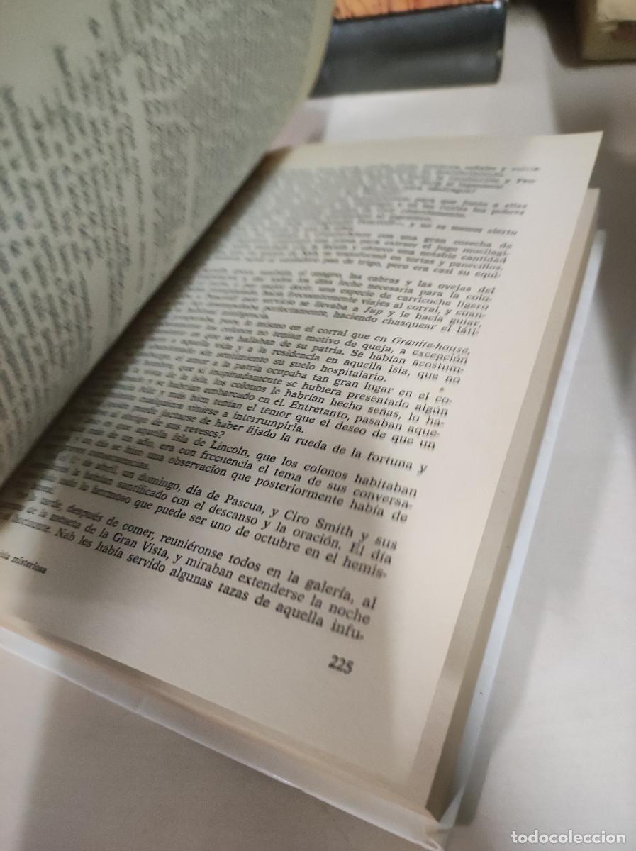 Libros: LA ISLA MISTERIOSA JULIO VERNE - Foto 5