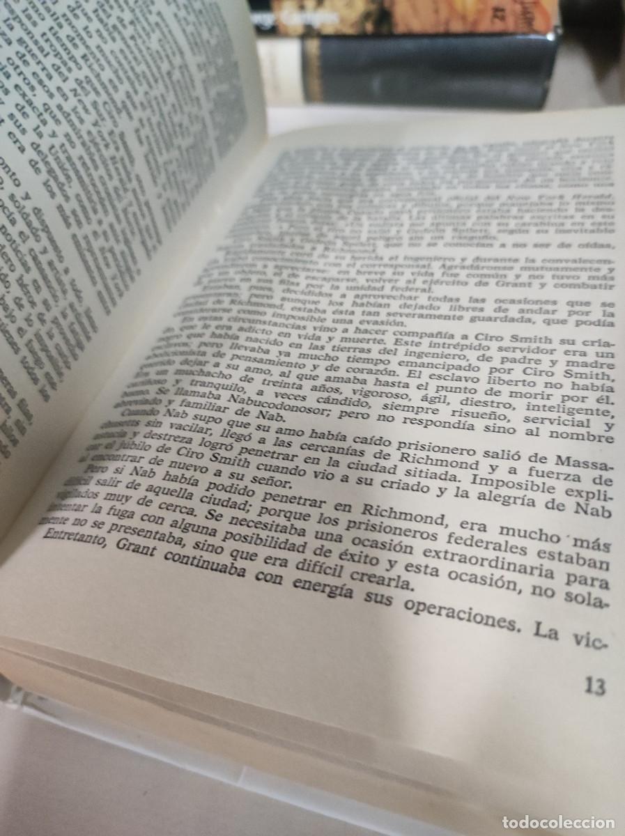 Libros: LA ISLA MISTERIOSA JULIO VERNE - Foto 6