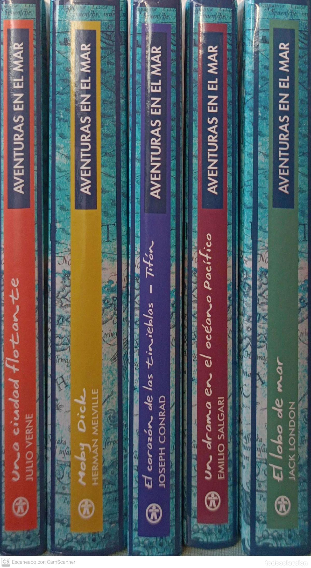 Libros: Aventuras en el mar. 5 libros - Varios - Foto 1