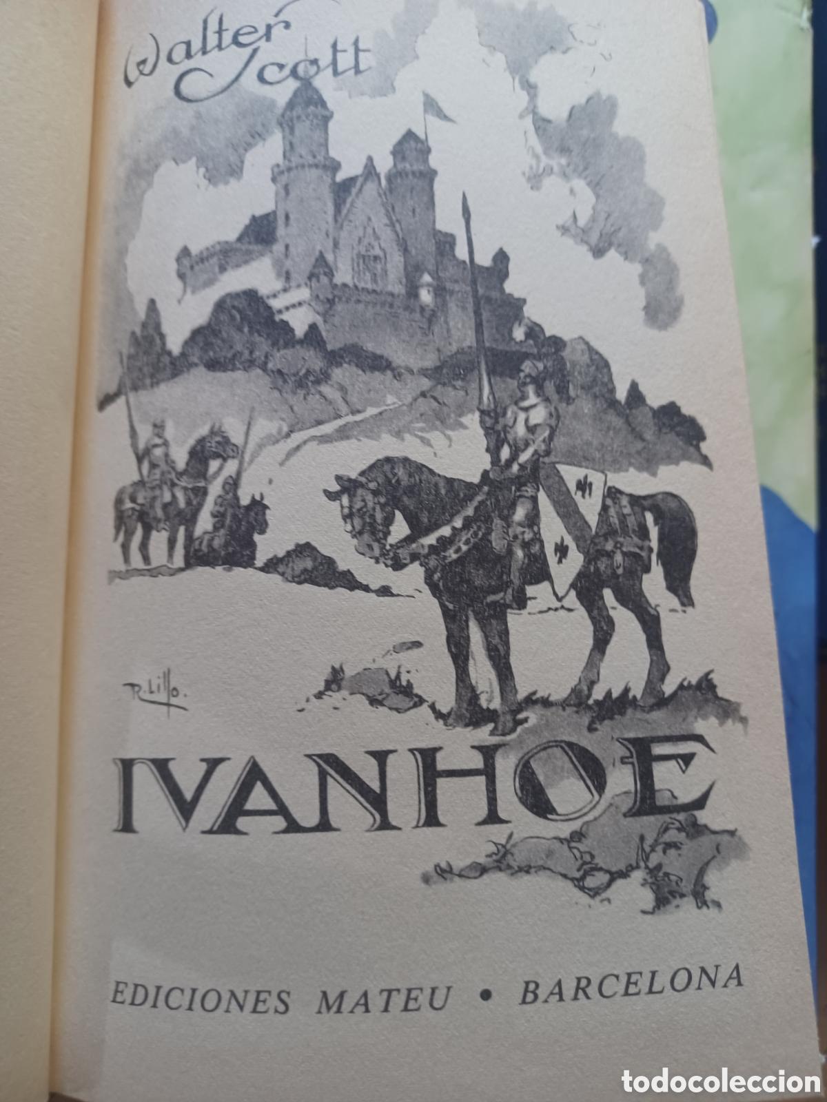Libros: Barybook 338. . Ivanhoe Walter Scott colecci&oacute;n cadete - Foto 3
