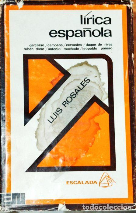 Libros: L&iacute;rica espa&ntilde;ola - ROSALES, LUIS - Foto 1