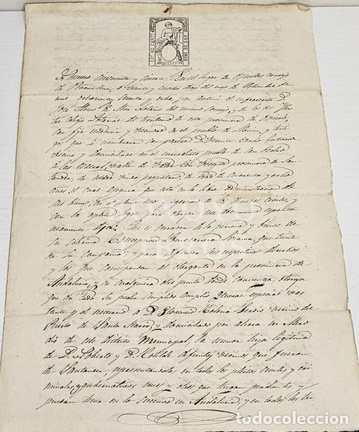 Libros: MANUSCRITO. Otorgamiento de poder - Foto 1