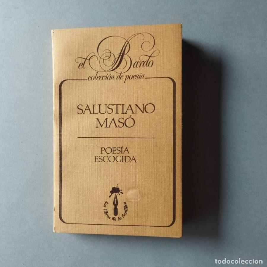 Libros: Poes&iacute;a Escogida. - Mas&oacute;, Salustiano. - Foto 1