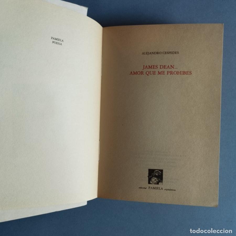 Libros: James Dean... Amor que me Prohibes. - C&eacute;spedes, Alejandro. - Foto 3