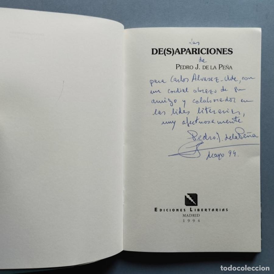Libros: De(s)apariciones. - Pe&ntilde;a, Pedro J. de la. - Foto 1