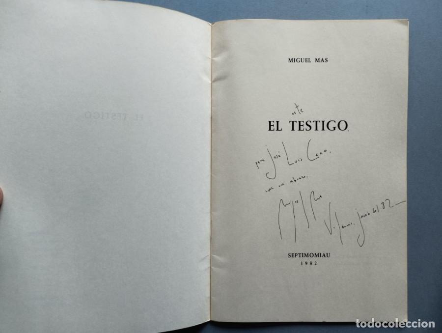 Libros: El Testigo. - Mas, Miguel. - Foto 1