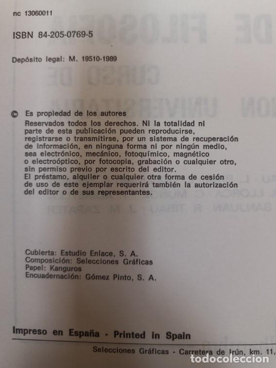 Libros: ANTOLOGIA Y COMENTARIO DE TEXTOS, ALHAMBRA 1989 - Foto 5
