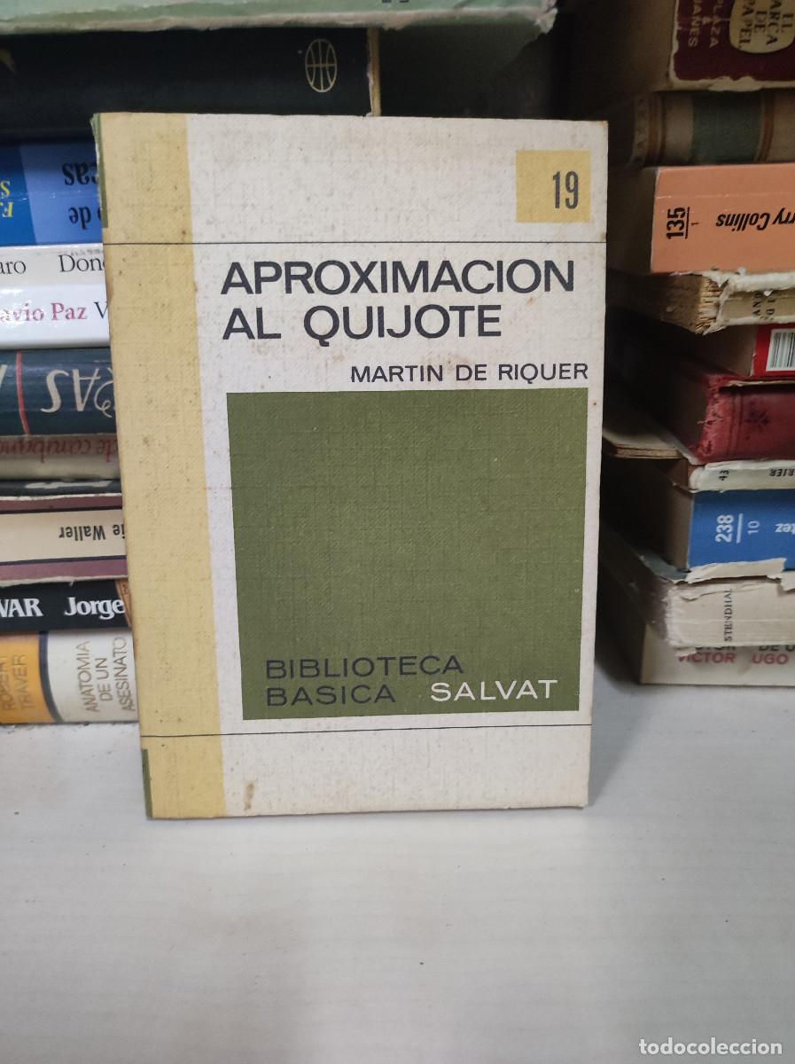 Libros: APROXIMACION AL QUIJOTE MARTIN DE RIQUER - Foto 1