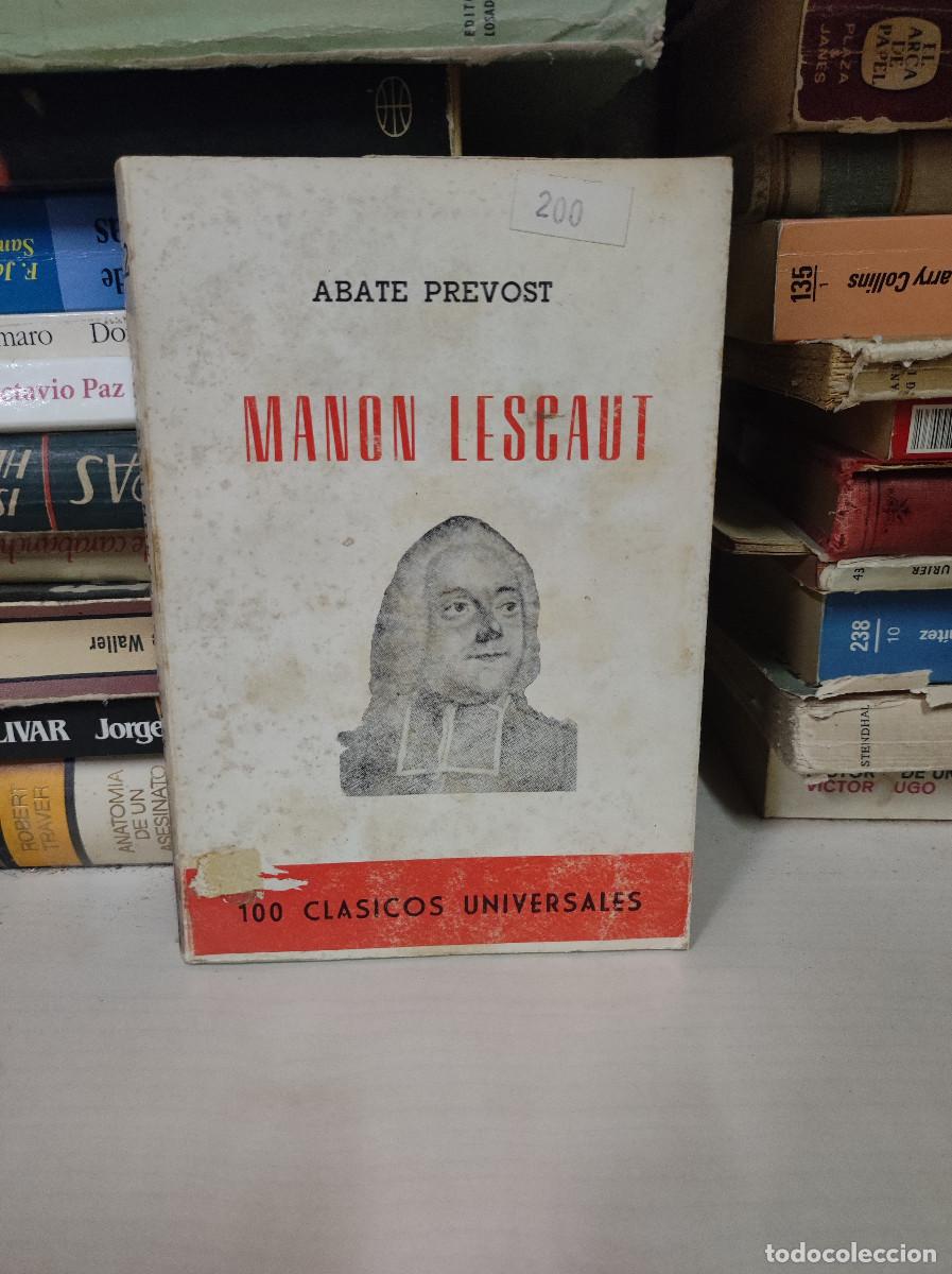 Libros: MANON LESCAUT ABATE PREVOST 100 CLASICOS UNIVERSALES - Foto 1