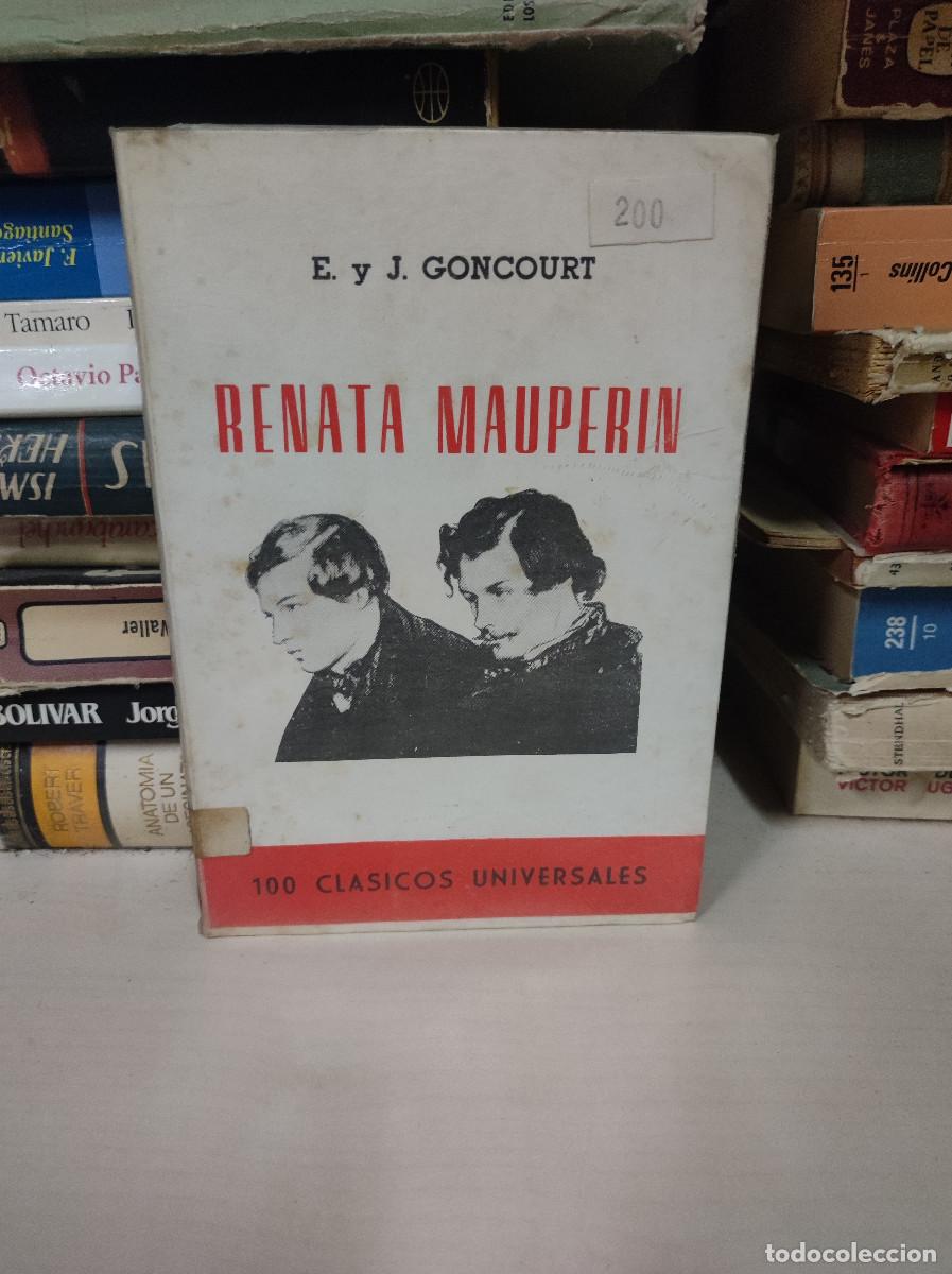 Livros em segunda m&atilde;o: RENATA MAUPERIN E Y J GONCOURT 100 CLASICOS UNIVERSALES