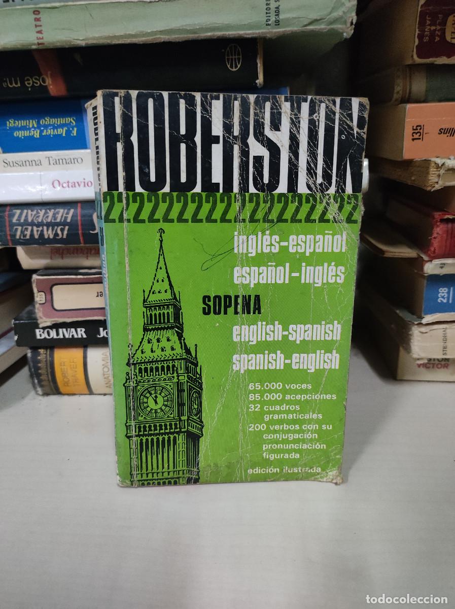 Libros: DICCIONARIO INGLES ESPA&Ntilde;OL ROBERSTON - Foto 1