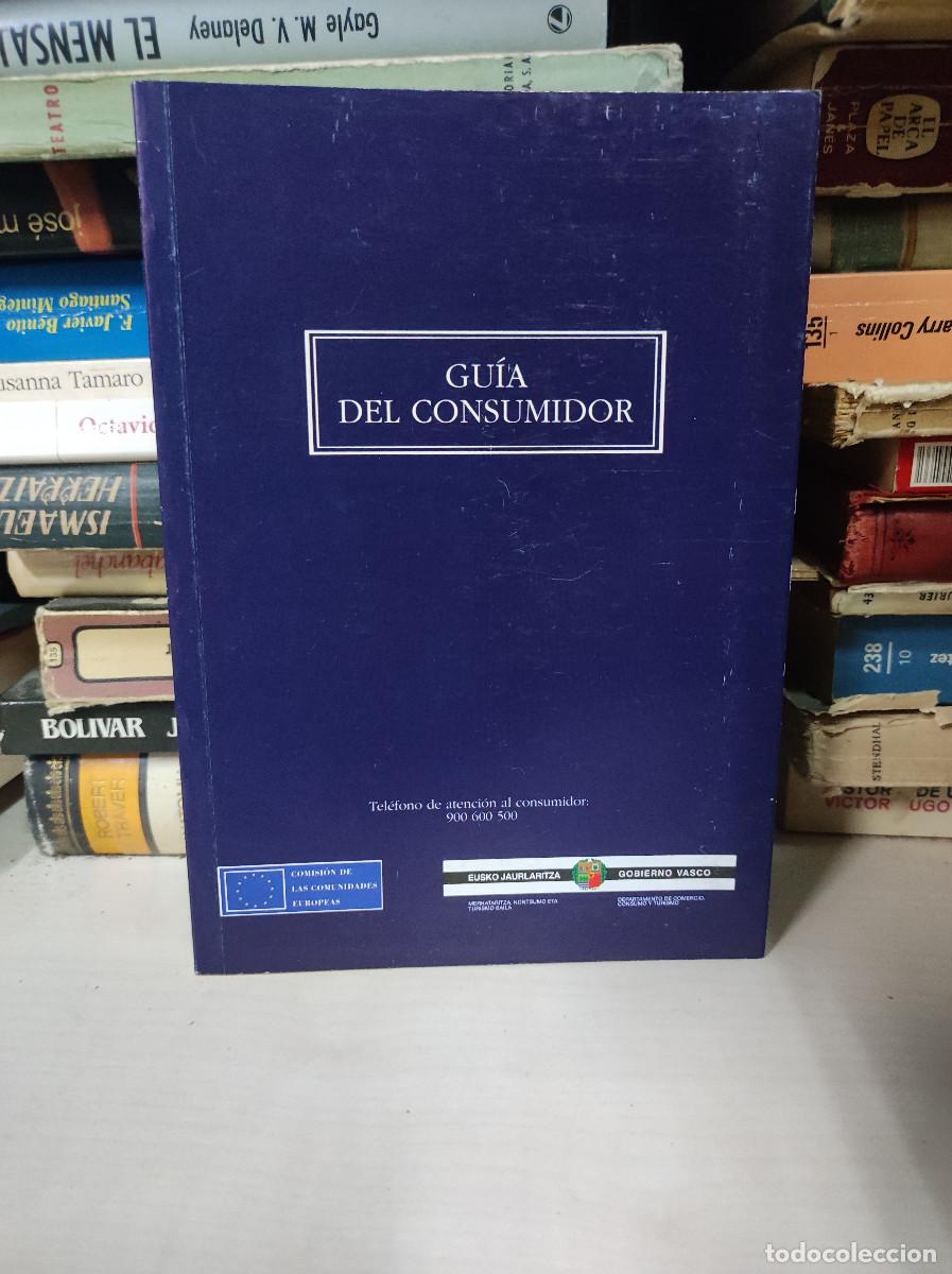 Libros: GUIA DEL CONSUMIDOR GOBIERNO VASCO - Foto 1