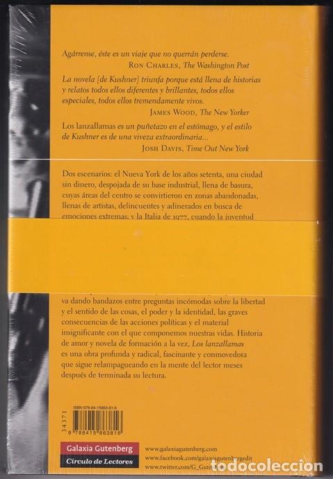 Libros: Los lanzallamas - Rachel Kushner - Foto 2