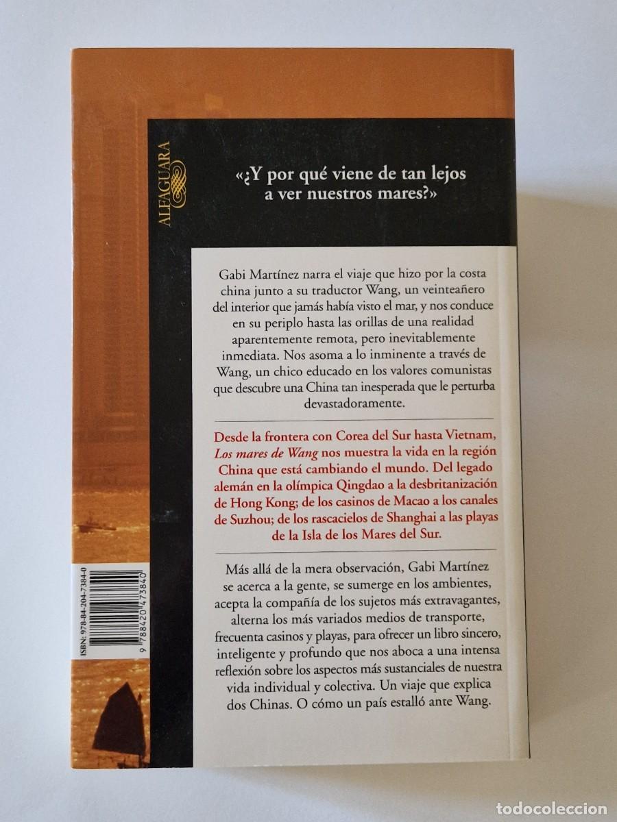 Libros: Los mares de Wang.- Gabi Mart&iacute;nez.- Alfaguara, 2008 - Foto 2