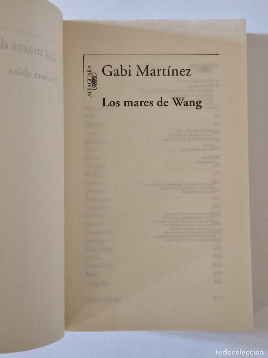 Libros: Los mares de Wang.- Gabi Mart&iacute;nez.- Alfaguara, 2008 - Foto 4