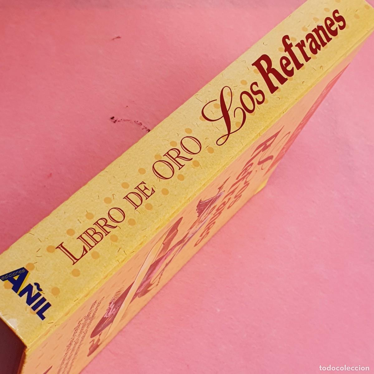 Libros: LIBRO-LOS REFRANES-LIBRO DE ORO-A&Ntilde;IL-1999-EXCELENTE - Foto 8