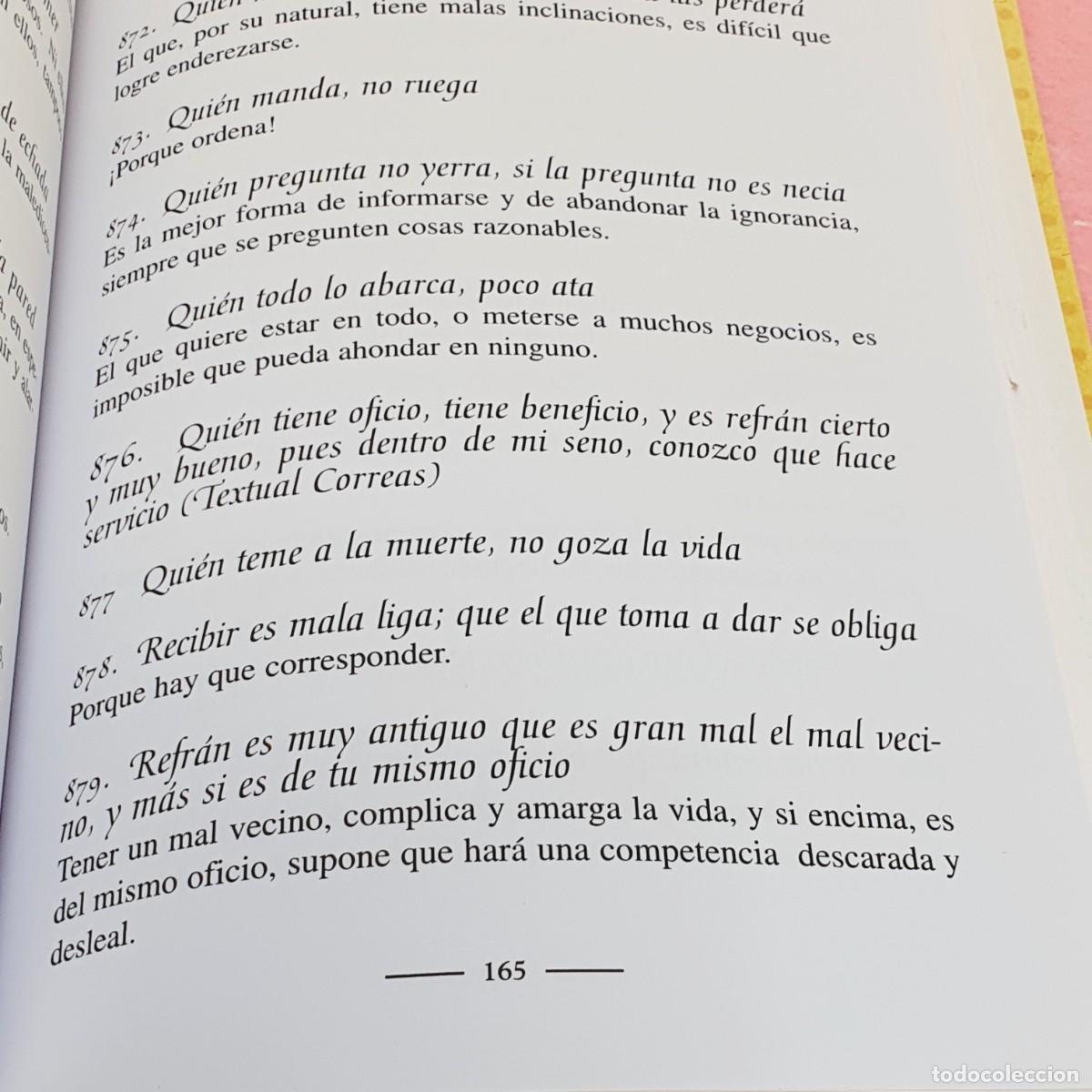 Libros: LIBRO-LOS REFRANES-LIBRO DE ORO-A&Ntilde;IL-1999-EXCELENTE - Foto 17