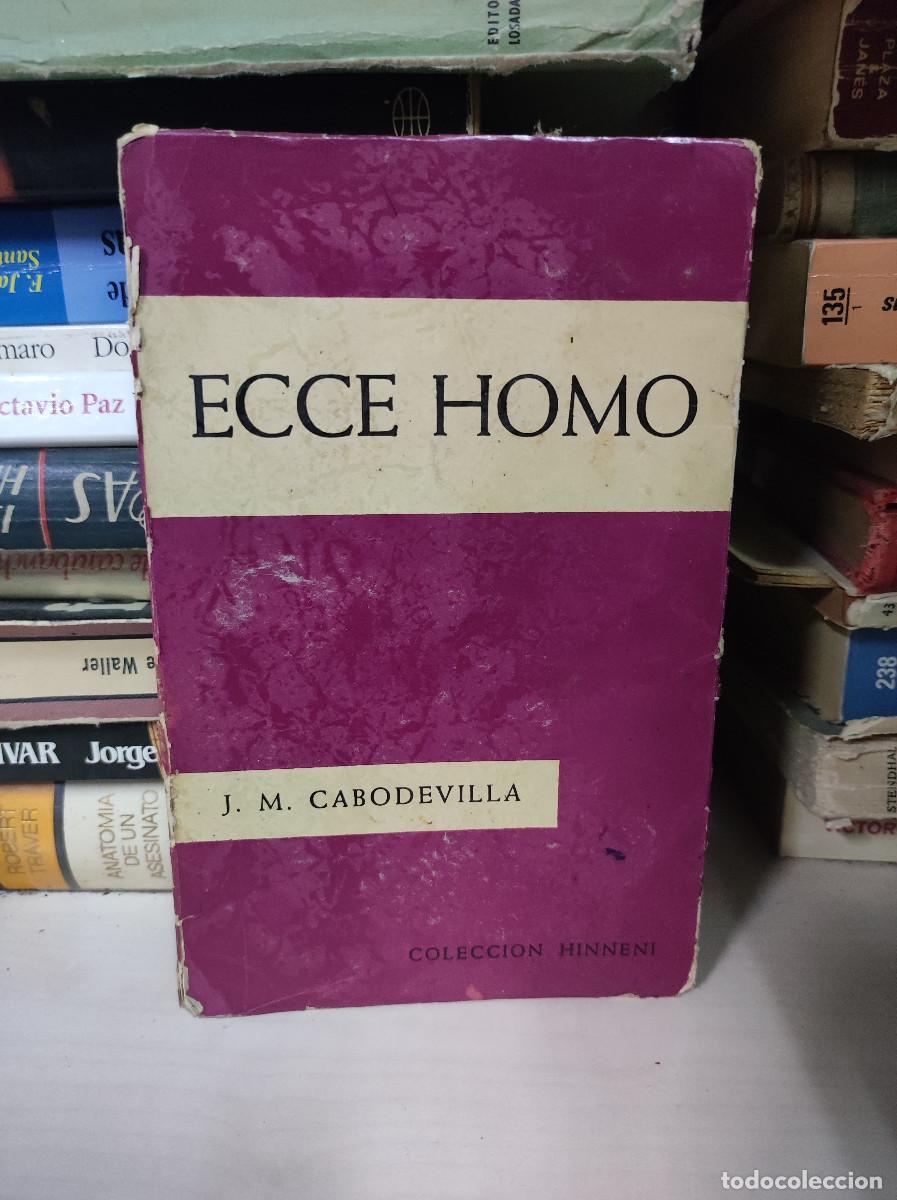 Libros: ECCE HOMO. J.M. CABODEVILLA. COLECCION HINNENI. - Foto 1