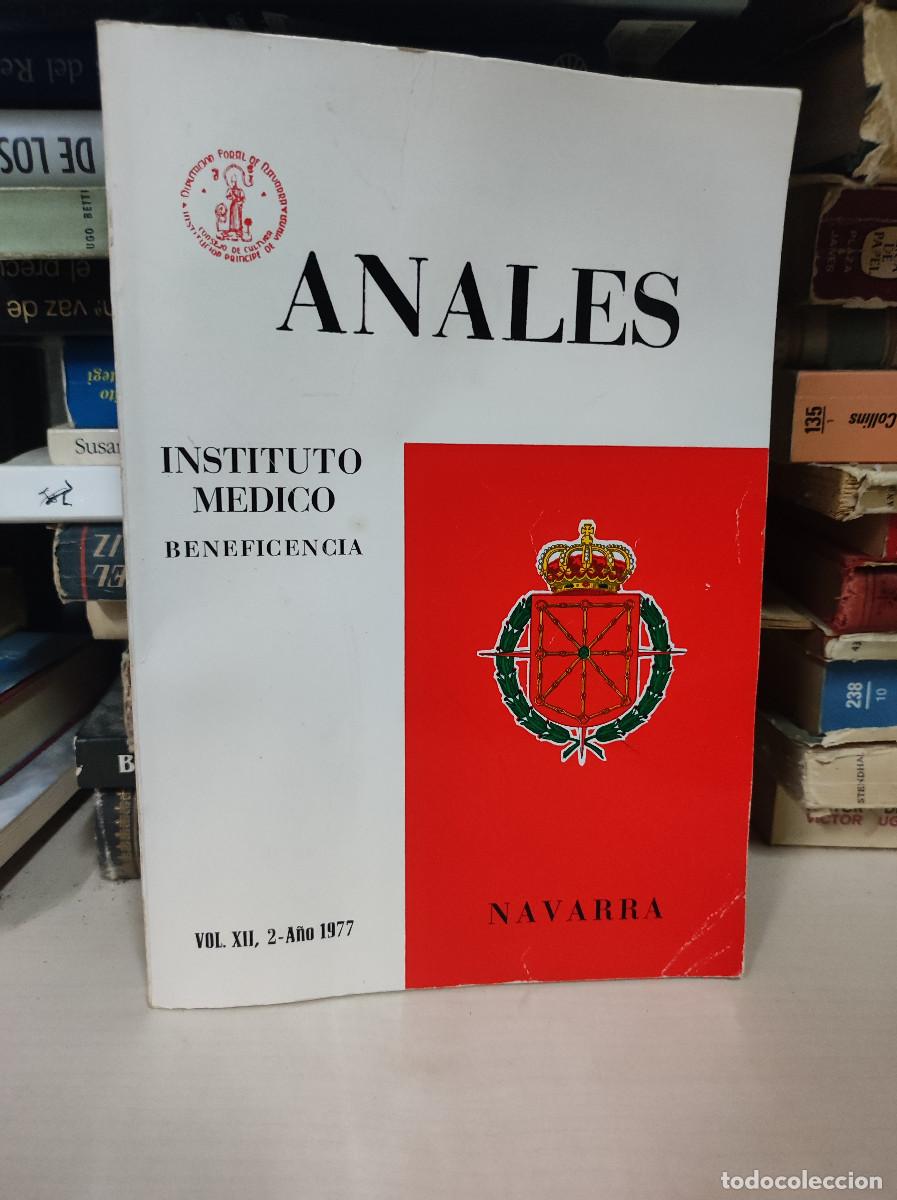 Libros: ANALES INSTITUTO MEDICO BENEFICENCIA NAVARRA VOL XII
