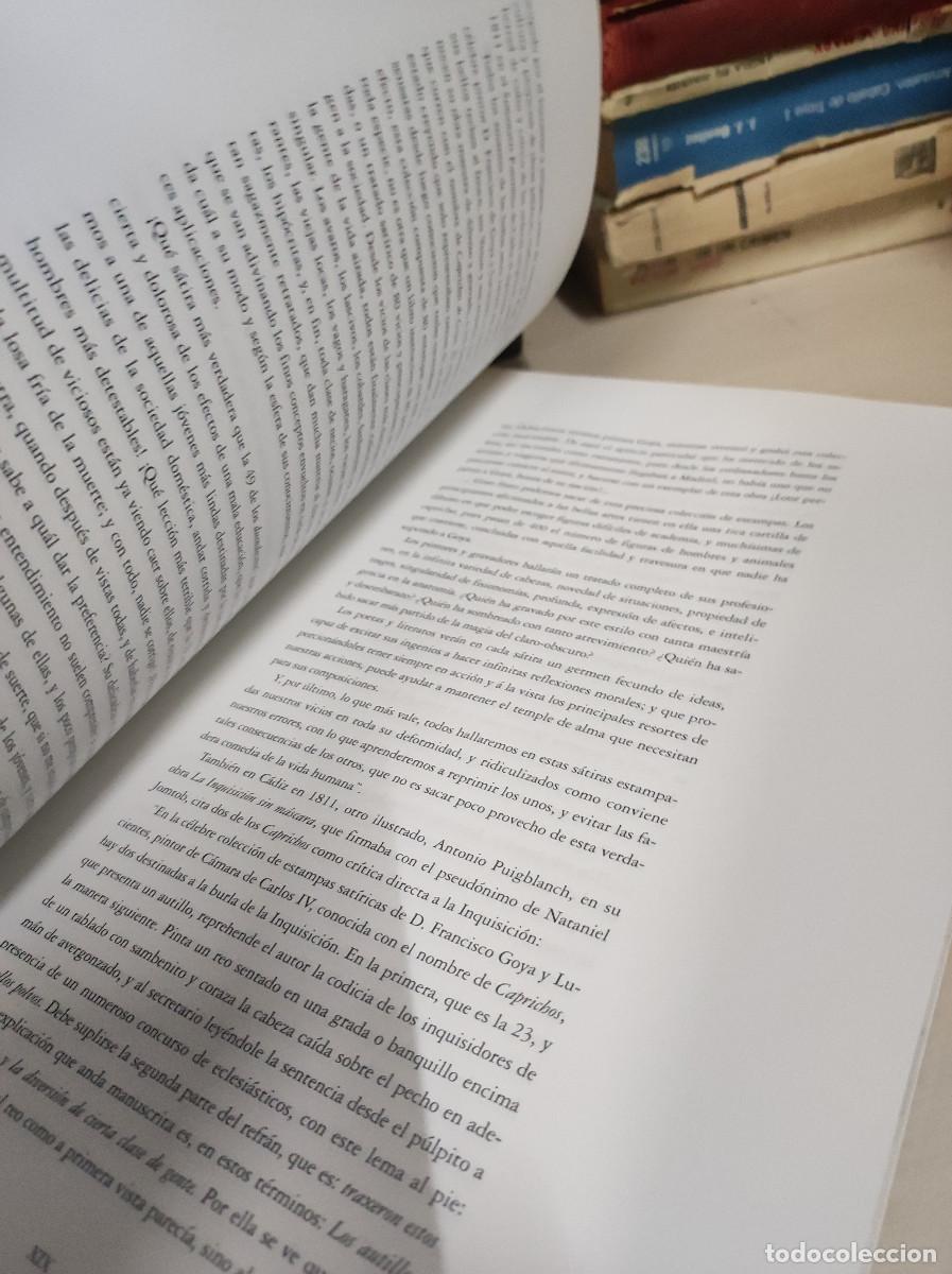 Libros: GOYA, LOS CAPRICHOS DIBUJOS Y AGUAFUERTES - CENTRAL HISPANO - Foto 2
